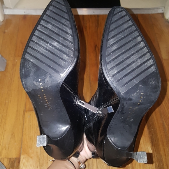 ❗Zara Patent Leather Booties❗ - Picture 6 of 6